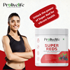 Picture of Super Reds Powder | Antioxidant-Rich 20 Superfoods, Fruits, Beets & Berries | 200gms